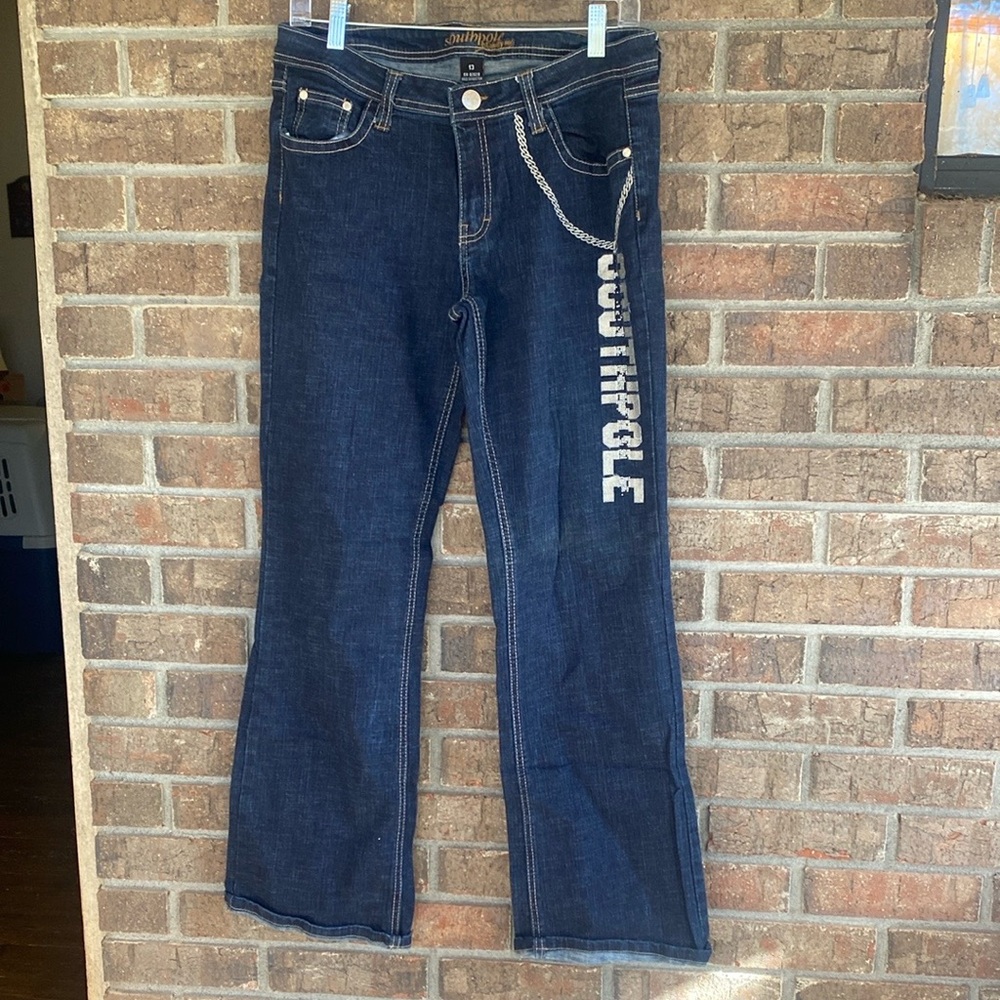 South Pole low rise flared jeans size 13